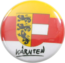Kärnten Wappen mit Schriftzug Button